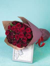 Bouquet of 21 red rose