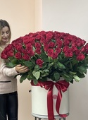 фото Box of 175 roses Freedom