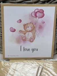 Greeting card "Love"