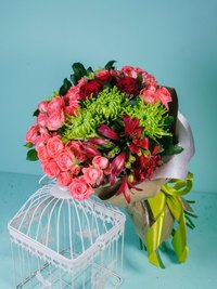 Букет цветов "Гвинея"