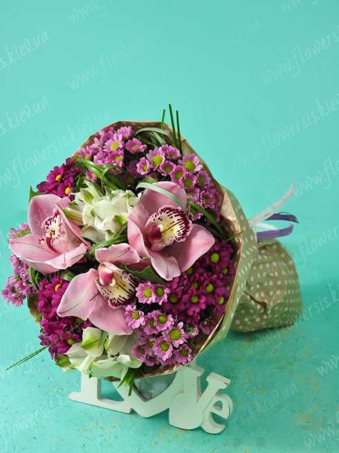 Букет цветов "Изюминка"
