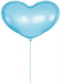 Balloon "Blue Heart"