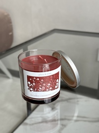 Аромасвеча Sugared cranberry candle, 411 мл