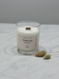 Green tea aroma candle, 212 ml