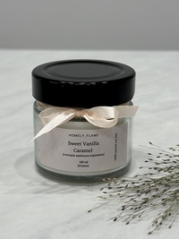 Sweet Vanilla Caramel Aroma Candle, 100 ml