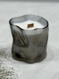 Wave Candle with Lavender Scent, 212g