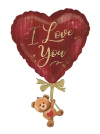 Heart balloon "I love you"