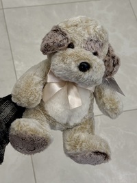 Soft toy cute dog