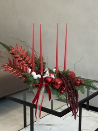 Большая новогодняя композиция с символом года